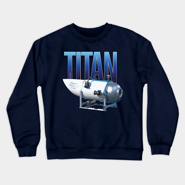 TITAN Crewneck Sweatshirt by MindsparkCreative